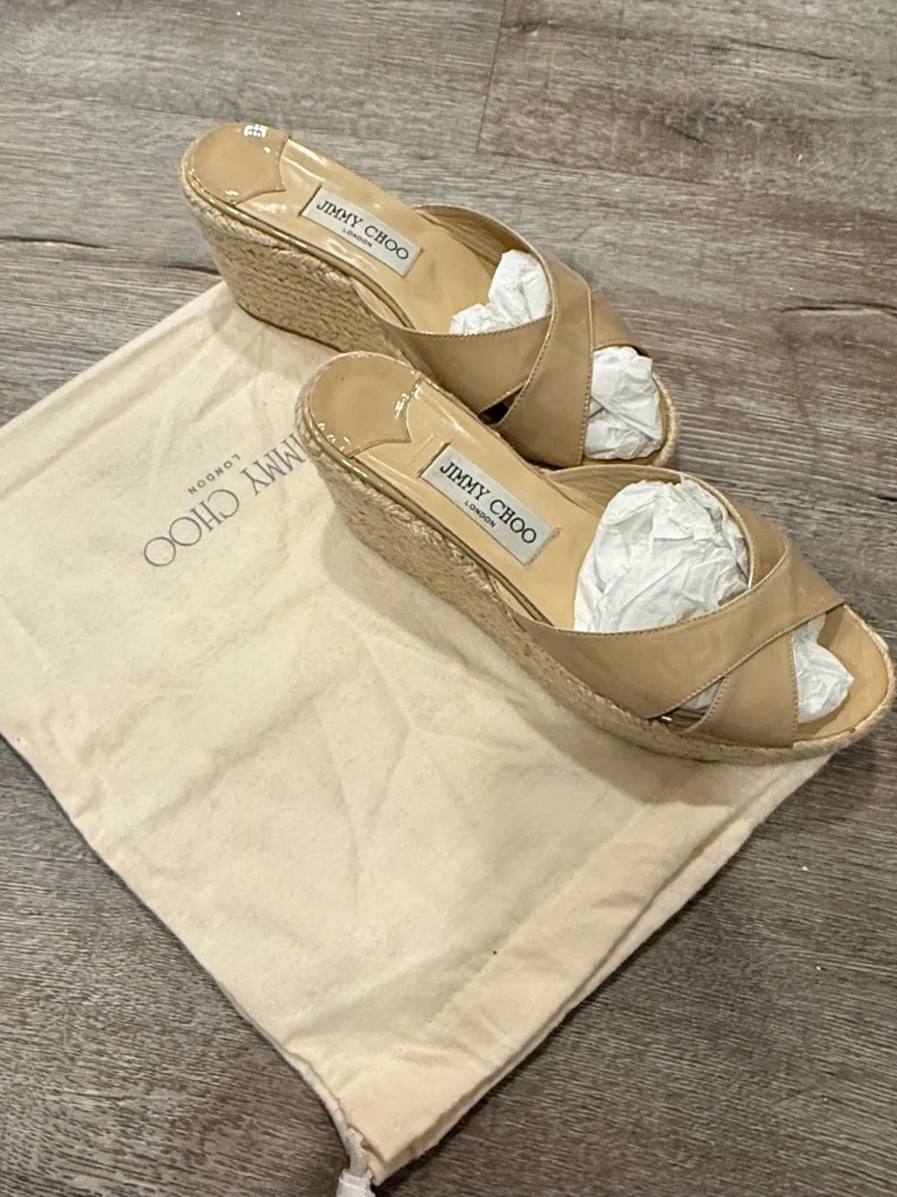 Jimmy Choo Slip on Espadrilles
